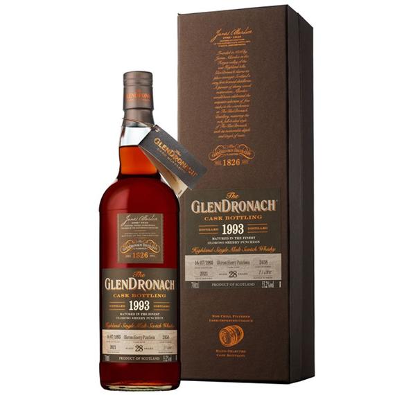 Glendronach Cask Bottling Batch 19. 1993 28 éves (Cask 2458) (0,7l, 55,2%)