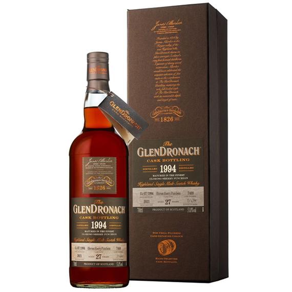 Glendronach Cask Bottling Batch 19. 1994 27 éves (Cask 7469) (0,7l, 53%)