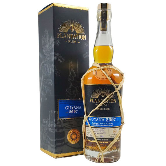 Plantation Guyana 2007 Single Cask rum (0,7L / 53,7%) WhiskyNet Edition