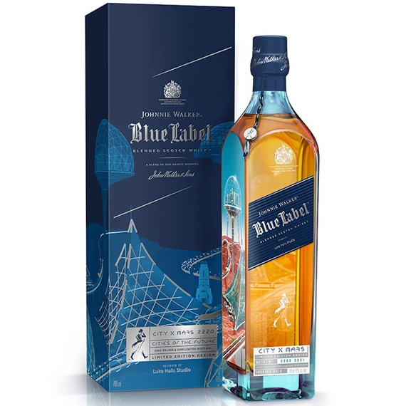 Johnnie Walker Blue Label Cities of the Future - Mars 2220 (0,7L / 40%)