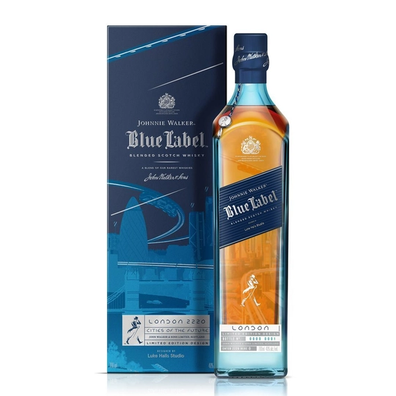 Johnnie Walker Blue Label Cities of the Future - London 2220 (0,7L / 40%)
