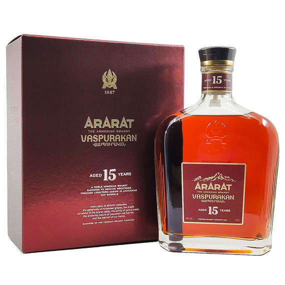 Ararat 15 éves Vaspurakan brandy (0,7L / 40%)