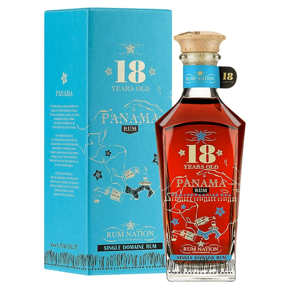 Rum Nation Panama 18 éves rum (0,7L / 40%)