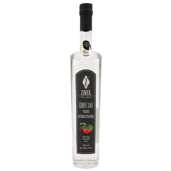 Zimek Édes 3as vegyes (cigánym., feketerib., málna) pálinka (0,5L / 40%)