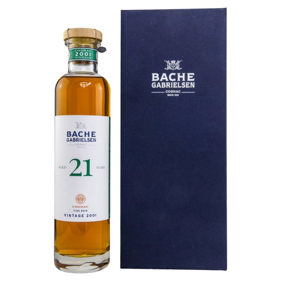 Bache-Gabrielsen Vintage 2001 21 éves Fins Bois cognac (0,7L / 46,4%)