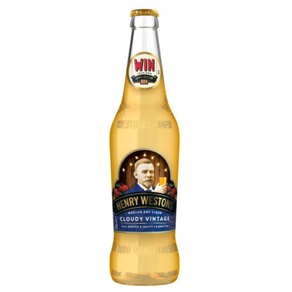 Henry Westons Cloudy Vintage Cider (0,5L / 7,3%)