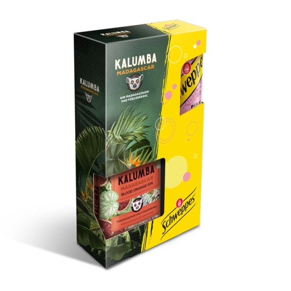 Kalumba Blood Orange Gin (0,7L / 37,5% + 2 Schweppes PDD)