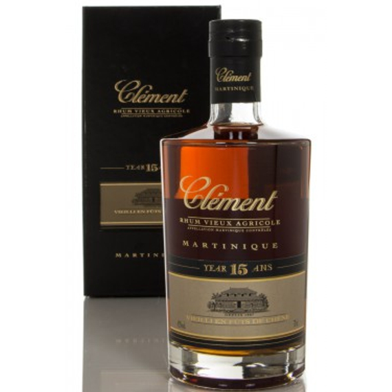 Clement 15 éves rum (0,7L / 42%)