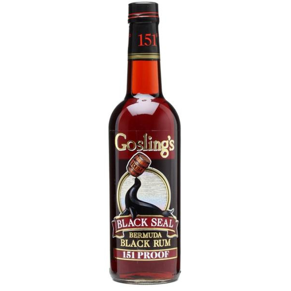 Goslings Black Seal 151 Proof rum (0,7L / 75,5%)