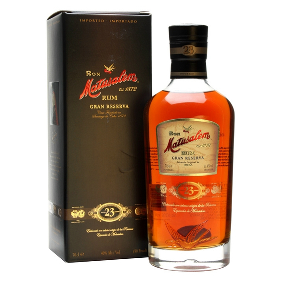 Matusalem Gran Reserva No. 23 rum (0,7L / 40%)
