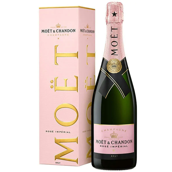 Moët & Chandon Rosé Impérial Champagne díszdobozban (0,75L)