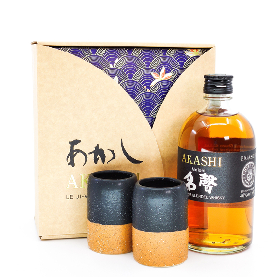 Akashi Meisei Gift Pack (0,5L / 40%) 