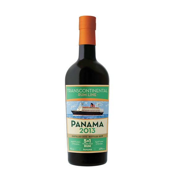 Panama 2013 Transcontinental Line rum (0,7L / 43%)