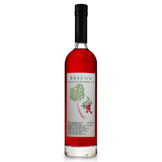 Brecon Rhubarb & Cranberry gin (0,7L / 37,5%)