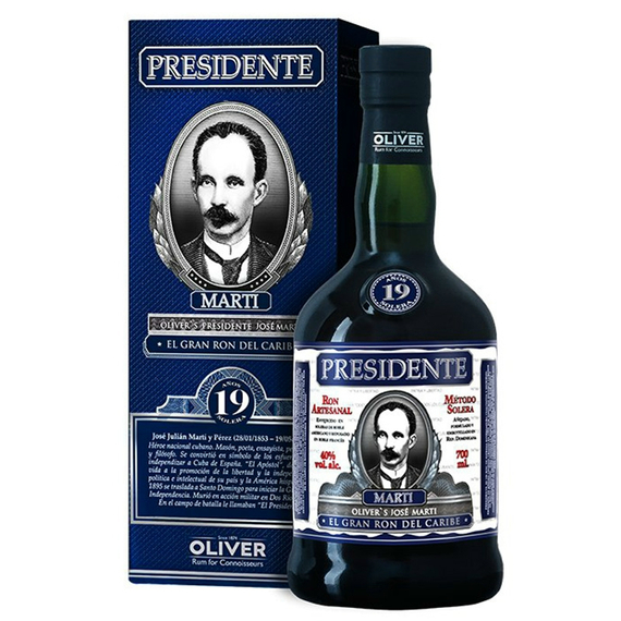 Presidente Marti 19 éves rum (0,7L / 40%)
