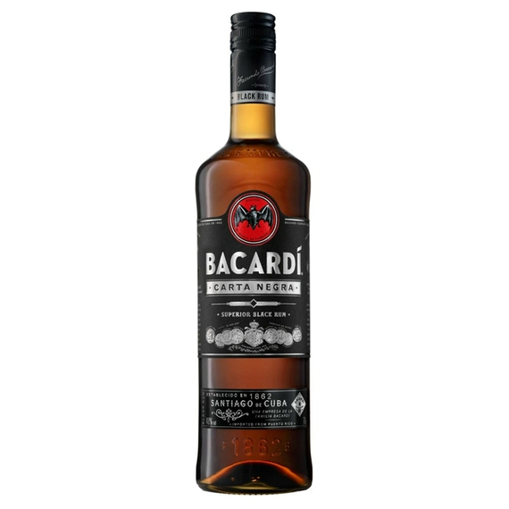 Bacardi Carta Negra rum (0,7L / 40%)