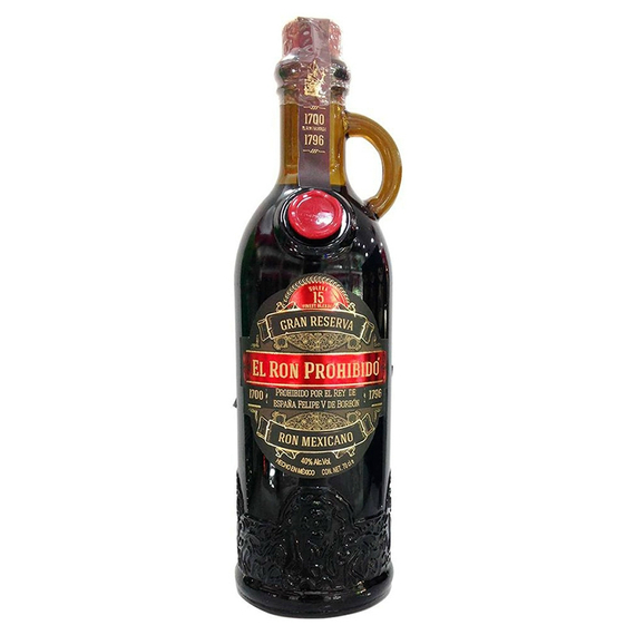 El Ron Prohibido Habanero 15 éves rum (0,7L / 40%)