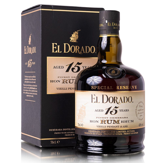 El Dorado 15 éves rum (0,7L / 43%)