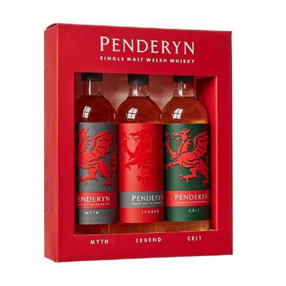 Penderyn Dragon Range Gift Pack (3x0,2L / 41%) 