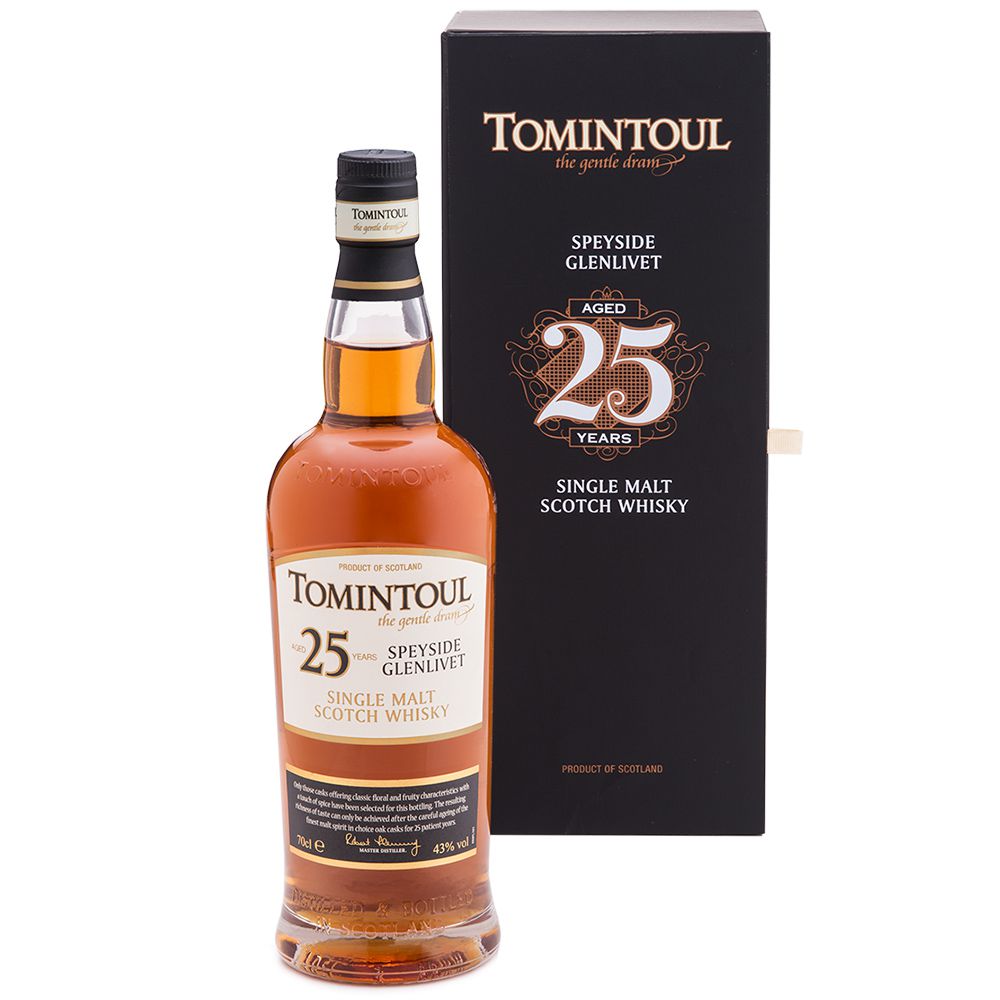 Tomintoul 25 éves (0,7L / 43%)