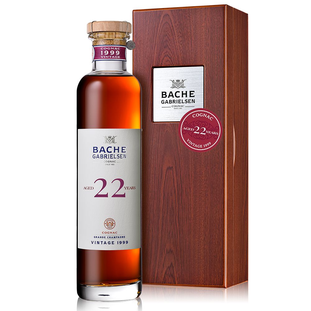 Bache-Gabrielsen Vintage 1999 22 éves Grand Champagne cognac (0,7L / 46,9%)