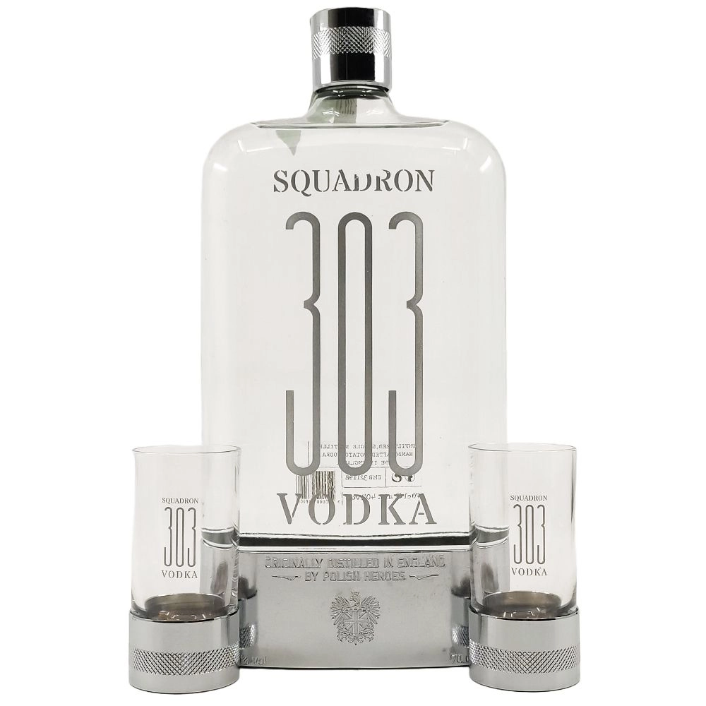 Squadron 303 vodka + 2 pohár (0,7L / 40%)