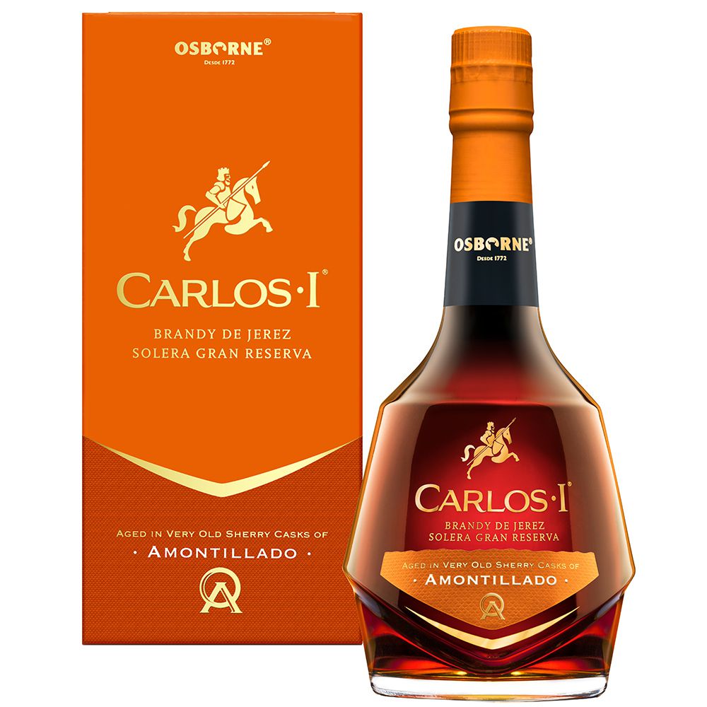 Osborne Carlos I. Amontillado brandy (0,7L / 40,3%)