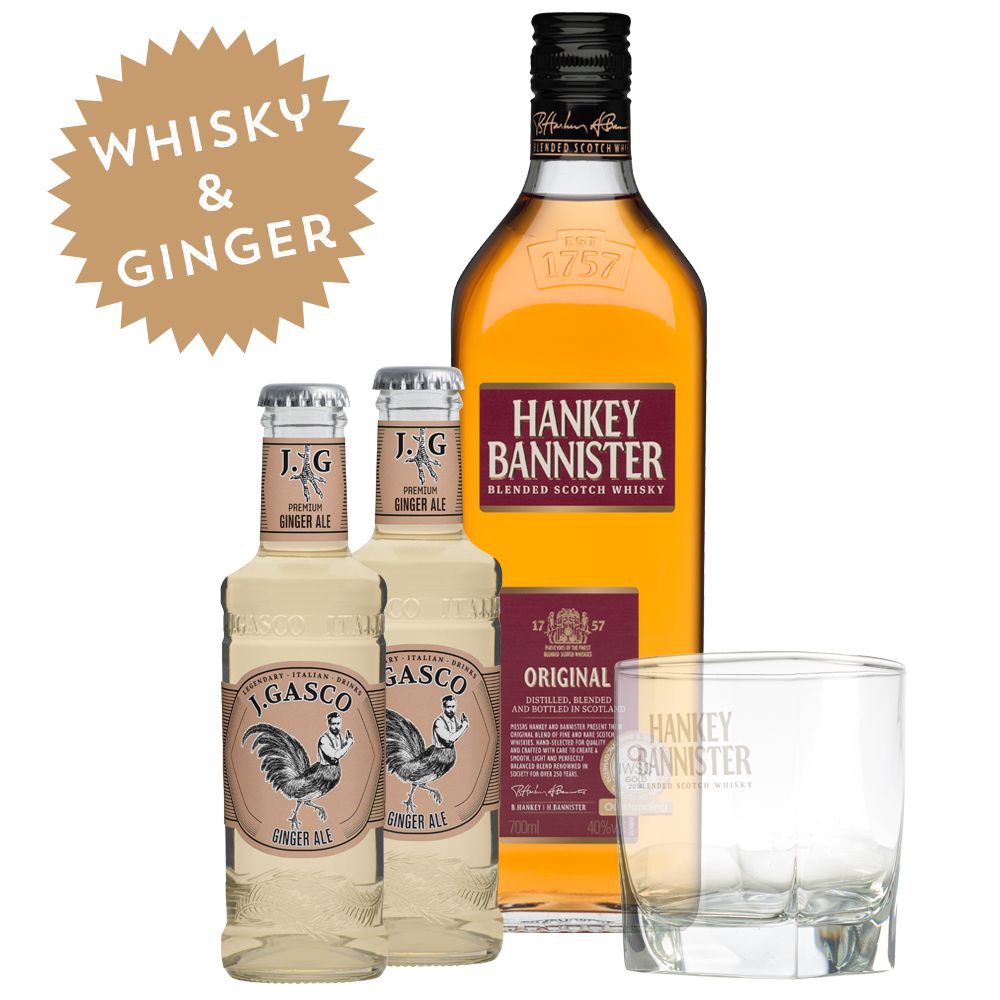 Hankey Bannister Whisky Ginger Pack (0,7L / 40%)