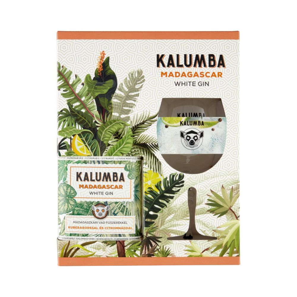 Kalumba White Gin (0,7L / 37,5% + 2 Schweppes PDD)