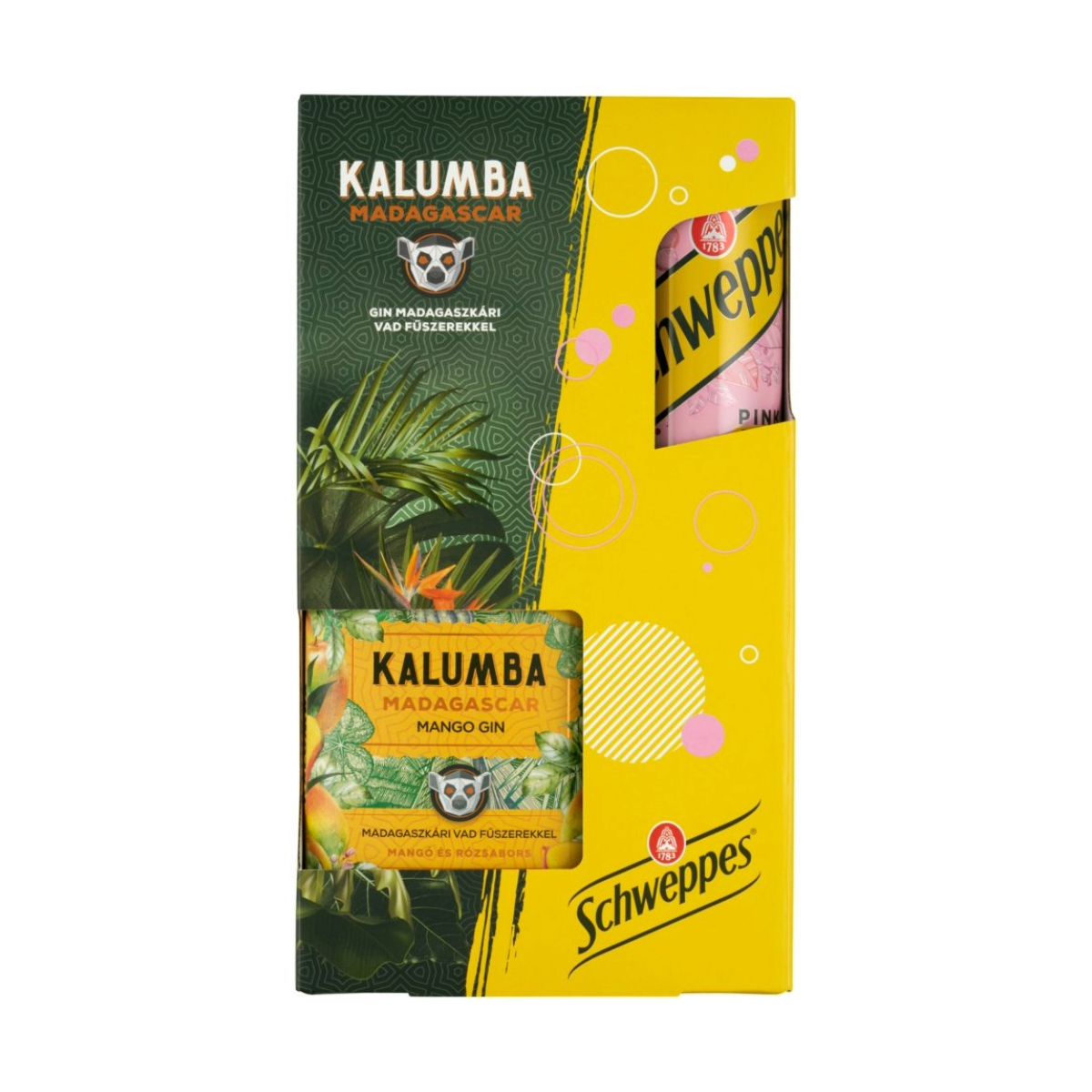 Kalumba Mango Gin (0,7L / 37,5% + 2 Schweppes PDD)