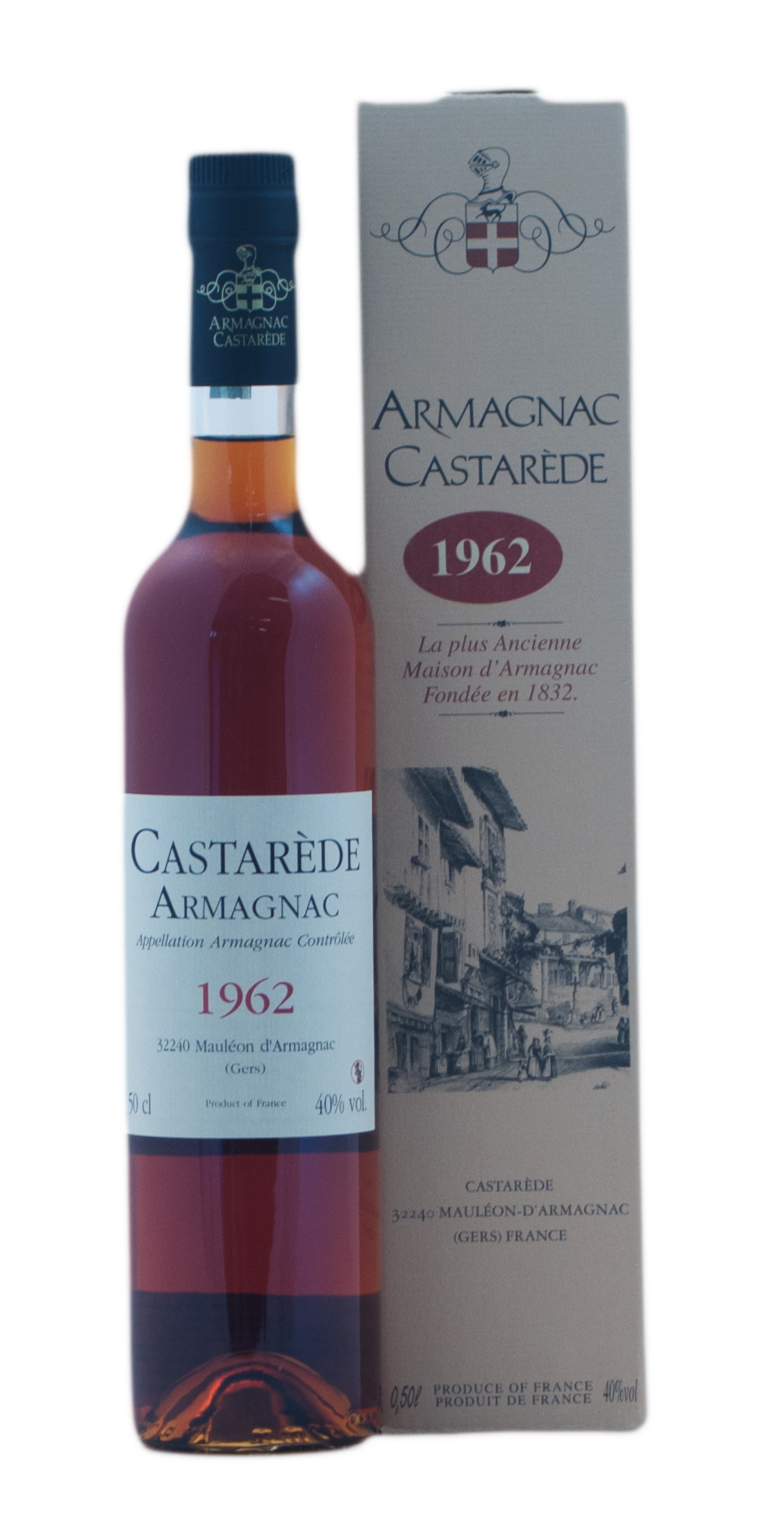 Armagnac Castaréde 1962 (0,5L / 40%)