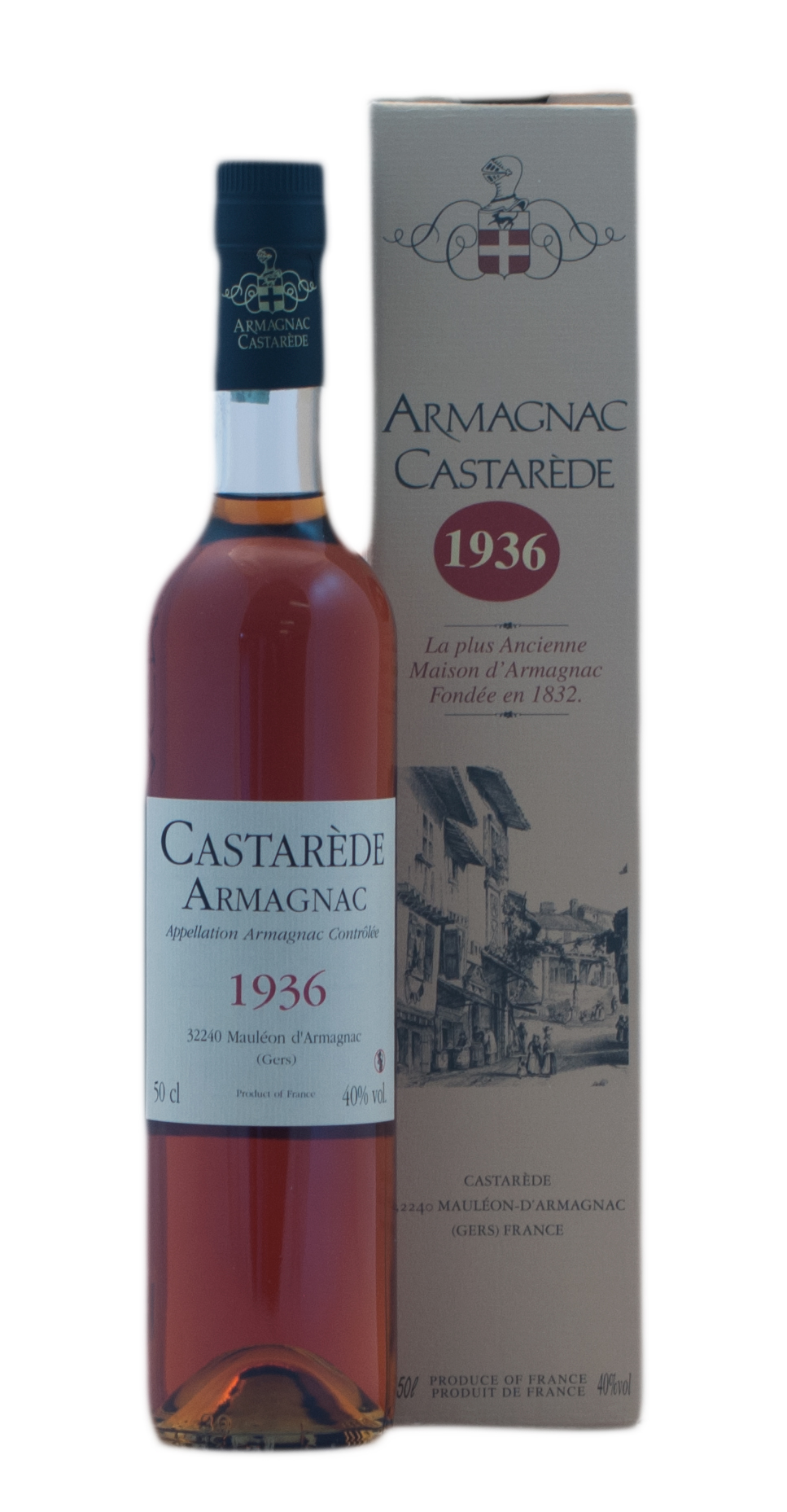 Armagnac Castaréde 1936 (0,5L / 40%)