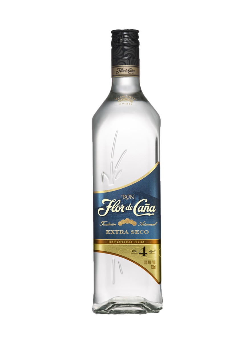 Flor de Cana 4 év Extra Seco rum (0,7L / 40%)