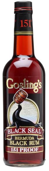 Goslings Black Seal 151 Proof rum (0,7L / 75,5%)