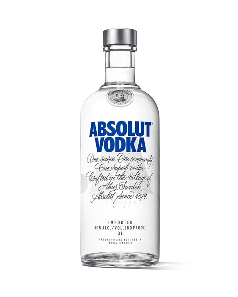 Absolut vodka (3L / 40%)