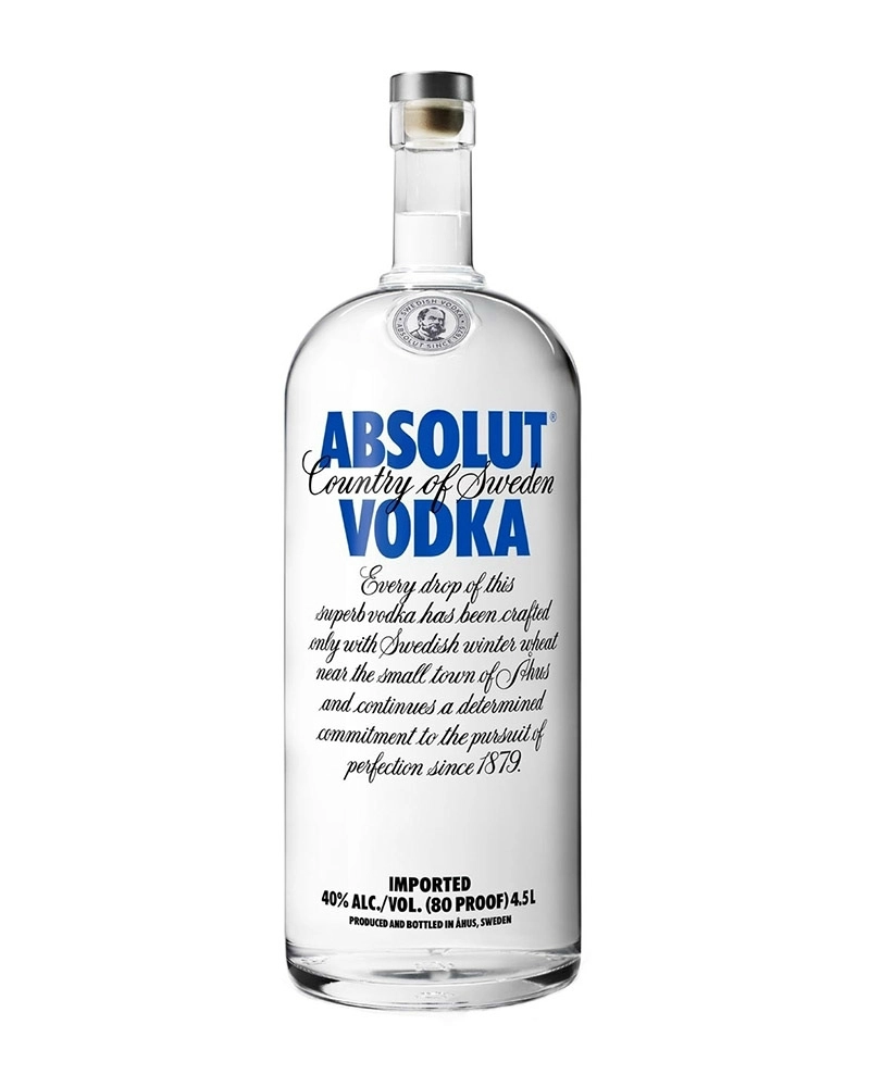 Absolut vodka (4,5L / 40%)