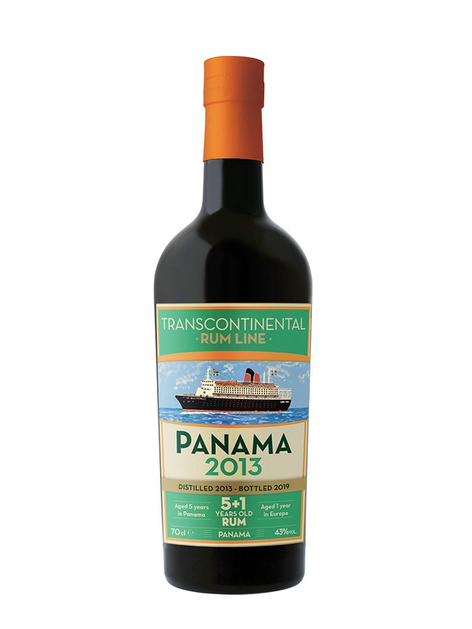 Panama 2013 Transcontinental Line rum (0,7L / 43%)