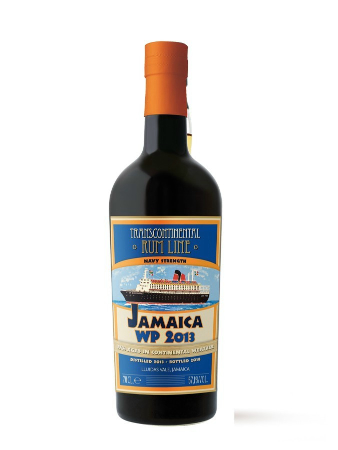 Jamaica WP 2013 Transcontinental Line rum (0,7L / 57,1%)