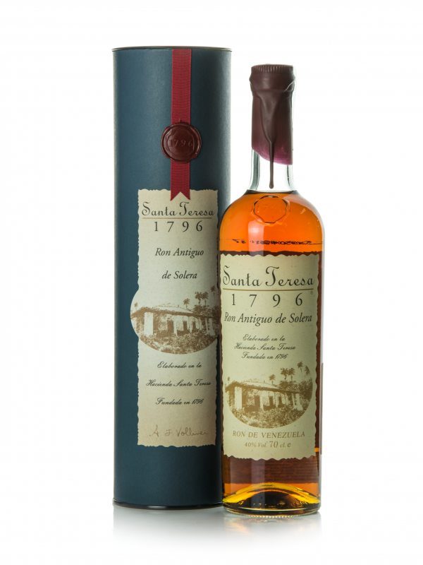 Santa Teresa 1796, Ron Antiguo de Solera rum (0,7L / 40%)