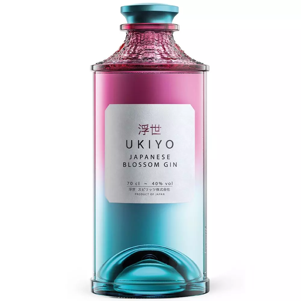 Ukiyo Japanese Blossom gin (0,7L / 40%)