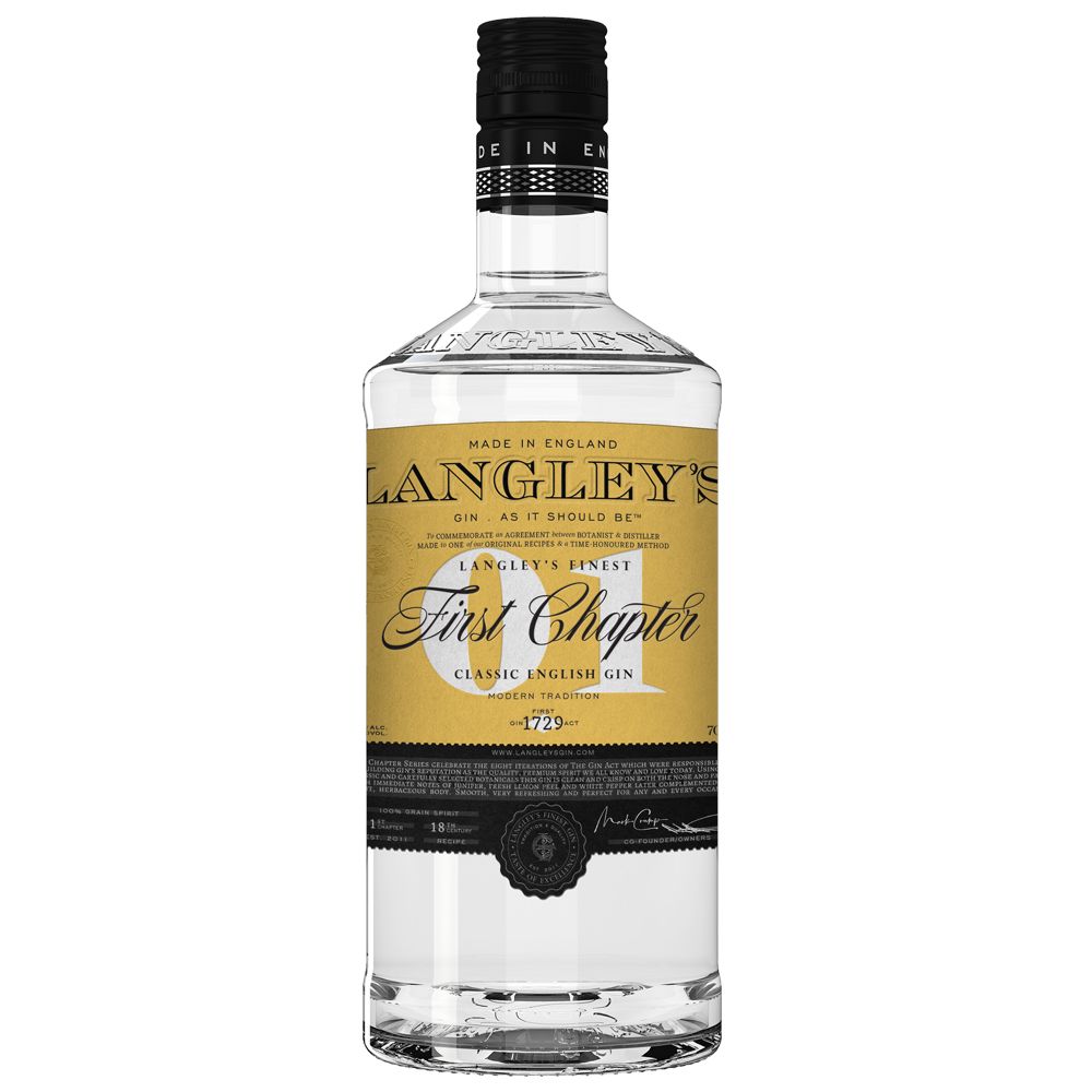 Langley’s First Chapter gin (0,7L / 38%)