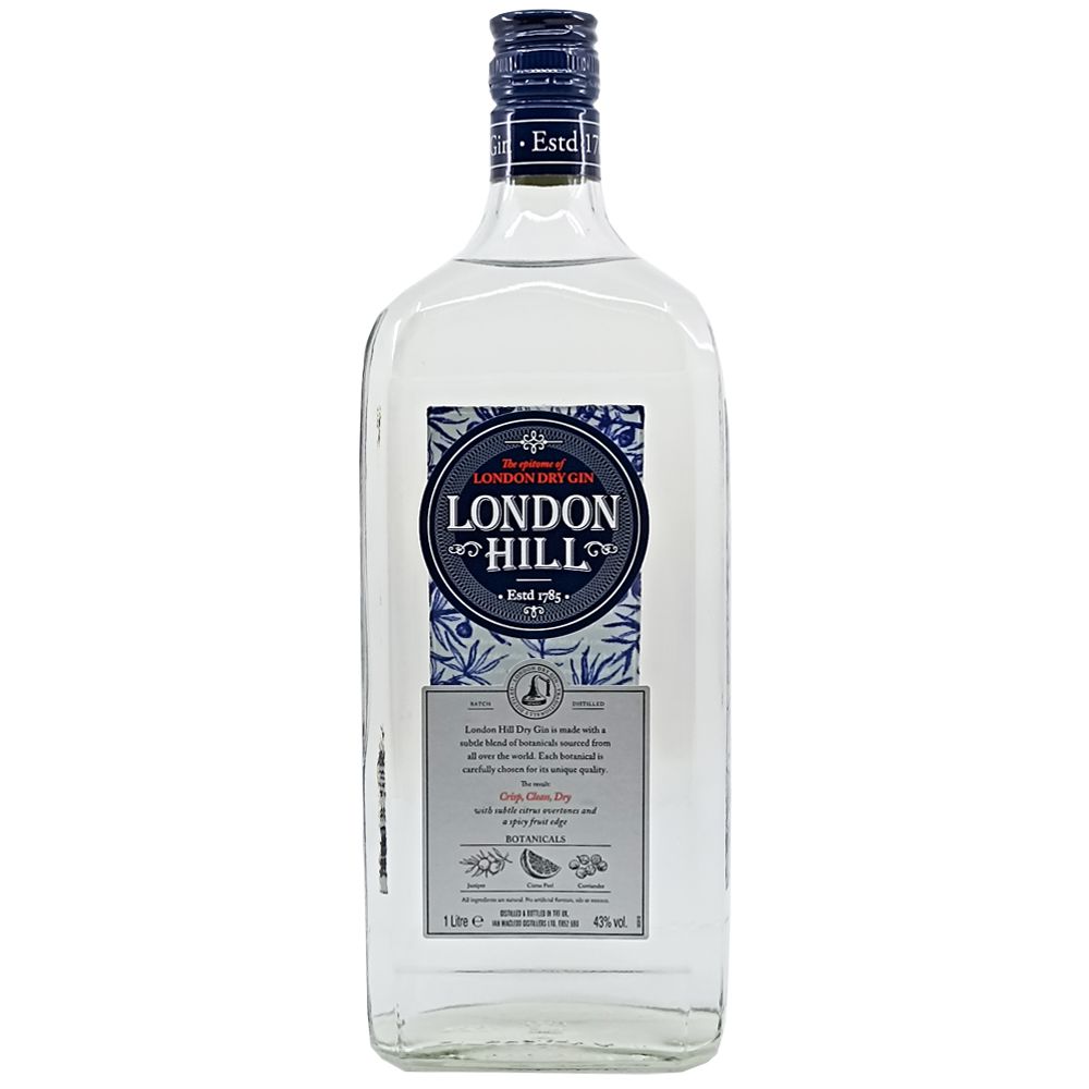 London Hill gin (1L / 43%)